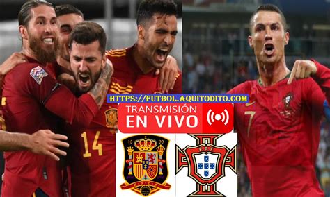 españa vs portugal en vivo online